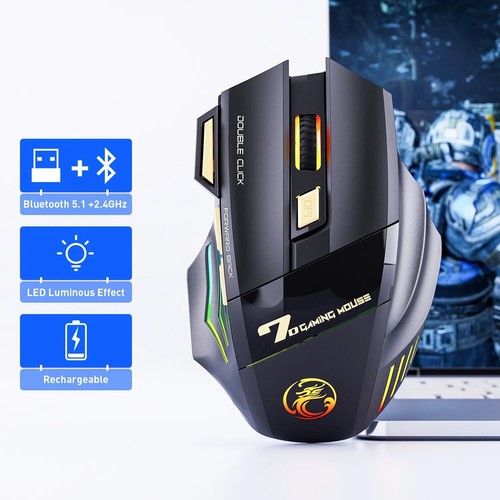 Mouse gioco wireless usb - wireless,