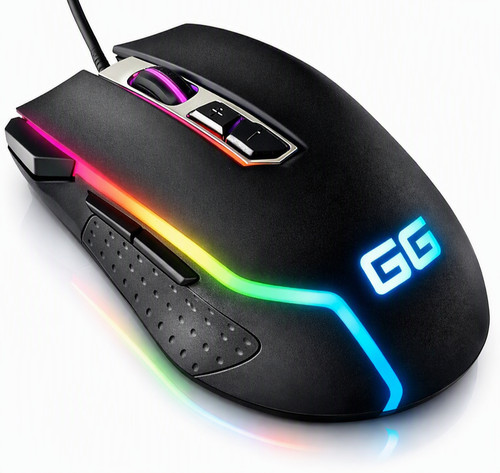 Mouse gaming rgb 8000 - rgb, dpi
